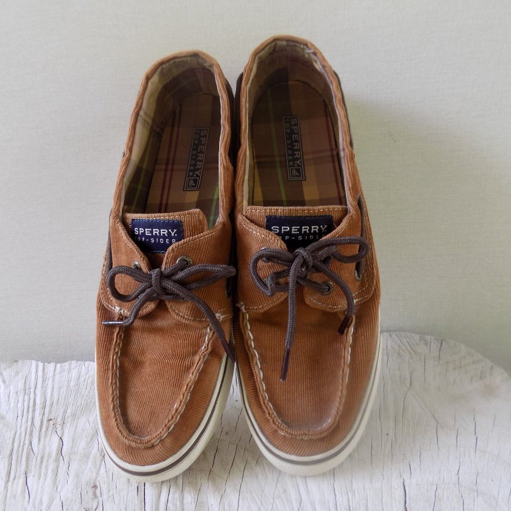 SPERRY WOMEN'S TOP SIDER CORDUROY LOAFERS